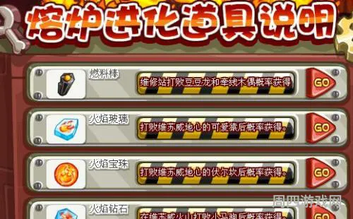 洛克王国燃料棒怎么弄(燃烧棒和火焰玻璃在哪里获得)