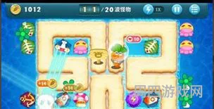 保卫萝卜深海15关攻略图解法(海底第10关图解攻略)