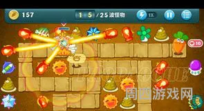 保卫萝卜牛仔21关(保卫萝卜2第21关攻略图解法)