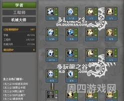 工程师特长加点(工程师能力提升计划)
