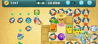 保卫萝卜挑战9关攻略图解法(保卫萝卜第9关玩法介绍)
