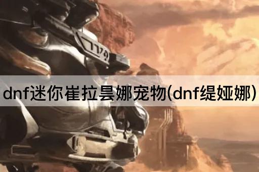 dnf迷你崔拉昙娜宠物(dnf缇娅娜)