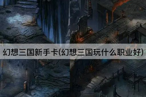 幻想三国新手卡(幻想三国玩什么职业好)
