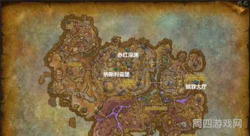 黑暗神殿boss路线图(魔兽世界副本地图)